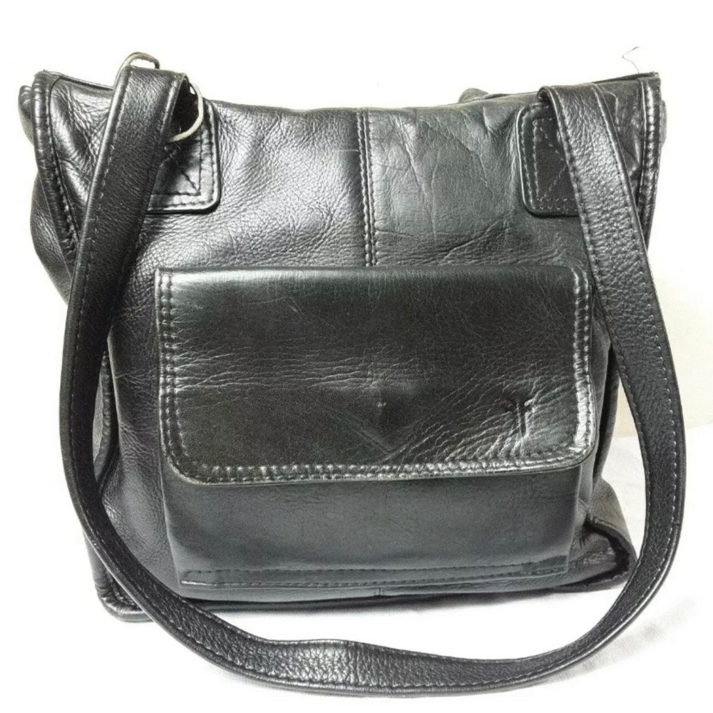 Black Frye Shoulder Handbag